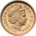1 Pound 2004-2008, KM# 1048b, United Kingdom (Great Britain), Elizabeth II, Regional Bridges, Forth Bridge in Scotland
