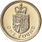 1 Pound 1988, KM# 954, United Kingdom (Great Britain), Elizabeth II, Heraldic Emblems, Royal Shield