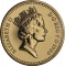 1 Pound 1989, KM# 959, United Kingdom (Great Britain), Elizabeth II, Royal Diadem, Scottish Thistle
