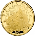 10 Pounds 2021, United Kingdom (Great Britain), Elizabeth II, Britannia