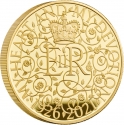 10 Pounds 2021, United Kingdom (Great Britain), Elizabeth II, 95th Anniversary of Birth of Elizabeth II
