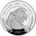 10 Pounds 2023, United Kingdom (Great Britain), Charles III, The Lion and The Eagle