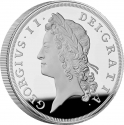 10 Pounds 2023, United Kingdom (Great Britain), Charles III, British Monarchs Collection, George II
