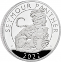 10 Pounds 2022, Sp# TBCSC1, United Kingdom (Great Britain), Elizabeth II, Royal Tudor Beasts, Seymour Panther
