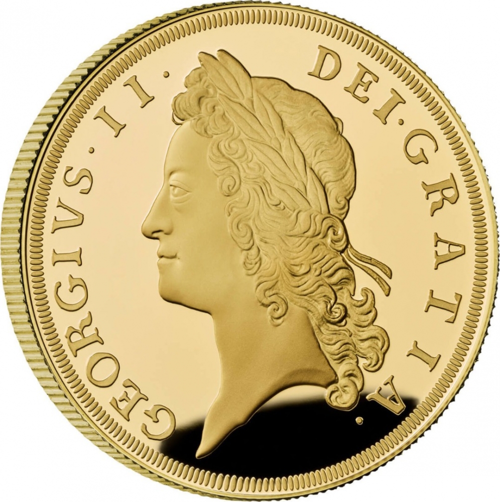 100 Pounds 2023, United Kingdom (Great Britain), Charles III, British Monarchs Collection, George II