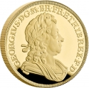 100 Pounds 2022, Sp# BMGA3, United Kingdom (Great Britain), Elizabeth II, British Monarchs Collection, George I