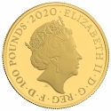 100 Pounds 2020, United Kingdom (Great Britain), Elizabeth II, James Bond, Shaken, Not Stirred