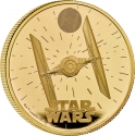 100 Pounds 2024, United Kingdom (Great Britain), Charles III, 40th Anniversary of the Star Wars, TIE Fighter