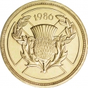 2 Pounds 1986, KM# 947, United Kingdom (Great Britain), Elizabeth II, Edinburgh 1986 Commonwealth Games