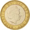 2 Pounds 1999, KM# 999, United Kingdom (Great Britain), Elizabeth II, 1999 Rugby World Cup in Wales