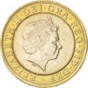 2 Pounds 2005, KM# 1052, United Kingdom (Great Britain), Elizabeth II, 400th Anniversary of the Gunpowder Plot