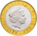 2 Pounds 2005, KM# 1056, United Kingdom (Great Britain), Elizabeth II, 60th Anniversary of WWII Victory