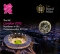2 Pounds 2012, KM# 1244, United Kingdom (Great Britain), Elizabeth II, Olympic Handover from London 2012 to Rio 2016, UNC in specimen pack