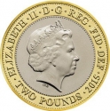 2 Pounds 2015, KM# 1342, United Kingdom (Great Britain), Elizabeth II, 800th Anniversary of the Magna Carta