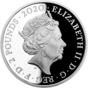 2 Pounds 2020, Sp# NB8, United Kingdom (Great Britain), Elizabeth II, 80th Anniversary of the Battle of Britain