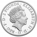 2 Pounds 2020, Sp# NB7, United Kingdom (Great Britain), Elizabeth II, 400th Anniversary of the Mayflower Voyage