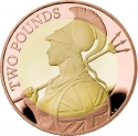 2 Pounds 2015-2022, KM# 1348b, United Kingdom (Great Britain), Elizabeth II, Charles III