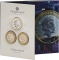 2 Pounds 2022, United Kingdom (Great Britain), Elizabeth II, 25th Anniversary of the £2 Range, 3 coin effigies set