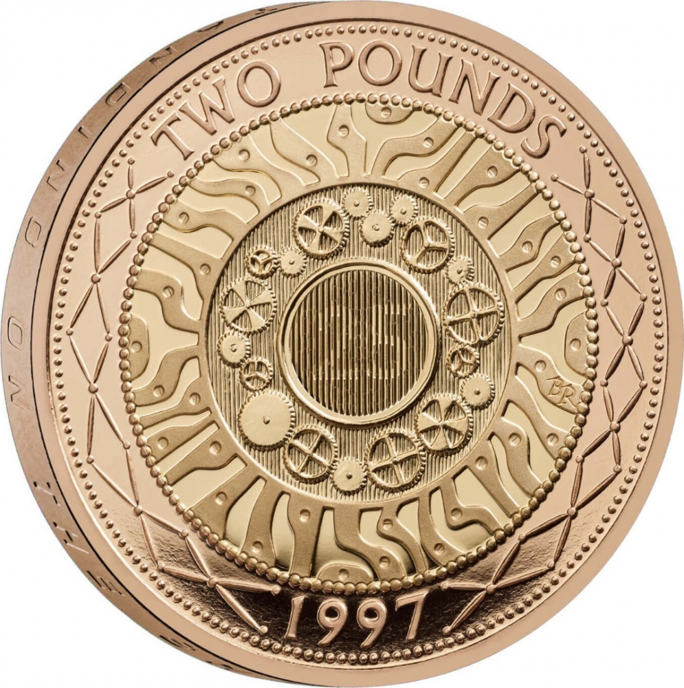 2 Pounds 2022, Sp# K68, United Kingdom (Great Britain), Elizabeth II, 25th Anniversary of the £2 Range