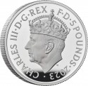 2 Pounds 2023, United Kingdom (Great Britain), Charles III, Coronation of Charles III
