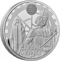 2 Pounds 2023, United Kingdom (Great Britain), Charles III, 40th Anniversary of the Star Wars, Darth Vader and Emperor Palpatine