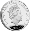 2 Pounds 2022, United Kingdom (Great Britain), Charles III, British Monarchs Collection, Edward VII