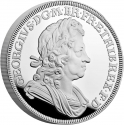 2 Pounds 2022, United Kingdom (Great Britain), Elizabeth II, British Monarchs Collection, George I
