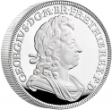 5 Pounds 2022, United Kingdom (Great Britain), Elizabeth II, British Monarchs Collection, George I