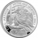 2 Pounds 2023, United Kingdom (Great Britain), Charles III, Myths and Legends, King Arthur