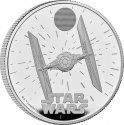 2 Pounds 2024, United Kingdom (Great Britain), Charles III, 40th Anniversary of the Star Wars, TIE Fighter