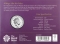 20 Pounds 2015, Sp# N4, United Kingdom (Great Britain), Elizabeth II, Britain’s Longest Reigning Monarch, Original package (back)