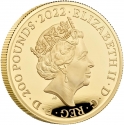 200 Pounds 2022, Sp# BMGB3, United Kingdom (Great Britain), Elizabeth II, British Monarchs Collection, George I