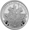 25 Pounds 2023, United Kingdom (Great Britain), Charles III, Britannia