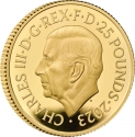 25 Pounds 2023, United Kingdom (Great Britain), Charles III, Six Decades of 007, Bond Films of the 1960s