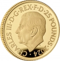 25 Pounds 2024, United Kingdom (Great Britain), Charles III, Six Decades of 007, Bond Films of the 1980s