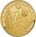 25 Pounds 2023, United Kingdom (Great Britain), Charles III, 40th Anniversary of the Star Wars, Darth Vader and Emperor Palpatine