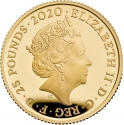 25 Pounds 2020, Sp# DB6, United Kingdom (Great Britain), Elizabeth II, Music Legends, David Bowie