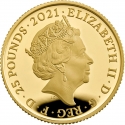 25 Pounds 2021, Sp# MM10, United Kingdom (Great Britain), Elizabeth II, 50th Anniversary of the Mr. Men & Little Miss, Mr. Happy
