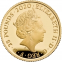 25 Pounds 2020, United Kingdom (Great Britain), Elizabeth II, Music Legends, Queen
