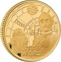 25 Pounds 2023, United Kingdom (Great Britain), Charles III, 40th Anniversary of the Star Wars, R2-D2 and C-3PO