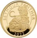 25 Pounds 2022, Sp# TBCGA1, United Kingdom (Great Britain), Elizabeth II, Royal Tudor Beasts, Seymour Panther