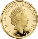 25 Pounds 2023, Sp# TBCGA3, United Kingdom (Great Britain), Elizabeth II, Royal Tudor Beasts, Yale of Beaufort