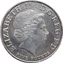 5 Pounds 2005, KM# 1053, United Kingdom (Great Britain), Elizabeth II, 200th Anniversary of the Battle of Trafalgar