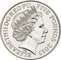 5 Pounds 2013, KM# 1242, United Kingdom (Great Britain), Elizabeth II, 60th Anniversary of Coronation of Elizabeth II