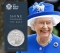 5 Pounds 2017, KM# 1462, United Kingdom (Great Britain), Elizabeth II, 65th Anniversary of the Accession of Elizabeth II to the Throne, Sapphire Jubilee, Display folder