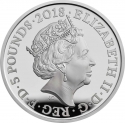5 Pounds 2018, KM# 1593a, United Kingdom (Great Britain), Elizabeth II, 70th Anniversary of Birth of Prince Charles