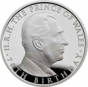 5 Pounds 2018, KM# 1593a, United Kingdom (Great Britain), Elizabeth II, 70th Anniversary of Birth of Prince Charles