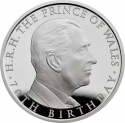 5 Pounds 2018, Sp# L62, United Kingdom (Great Britain), Elizabeth II, 70th Anniversary of Birth of Prince Charles