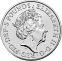 5 Pounds 2018, KM# 1602, United Kingdom (Great Britain), Elizabeth II, 250th Anniversary of the Royal Academy of Arts