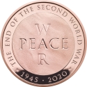 5 Pounds 2020, Sp# L86, United Kingdom (Great Britain), Elizabeth II, 75th Anniversary of WWII End